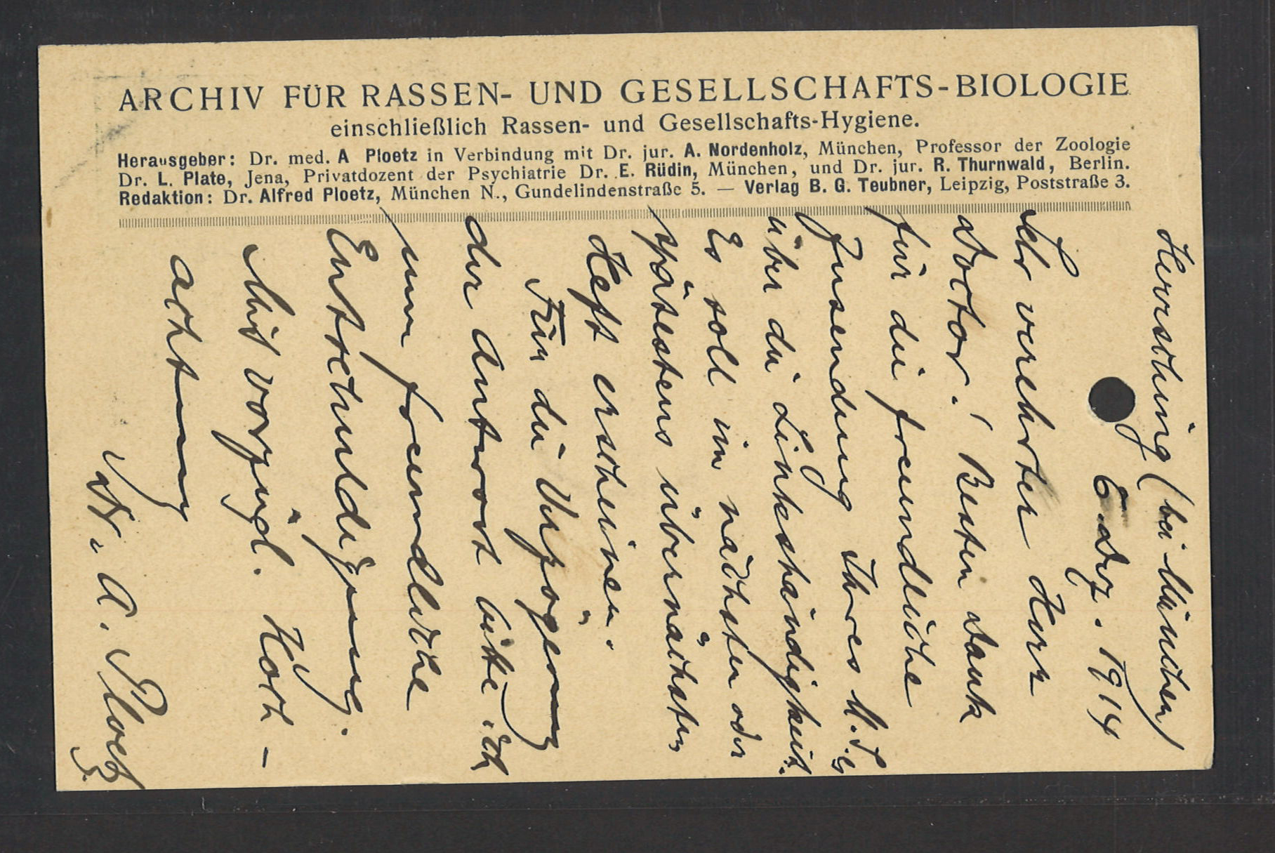 Bayern 1913 Postkarte