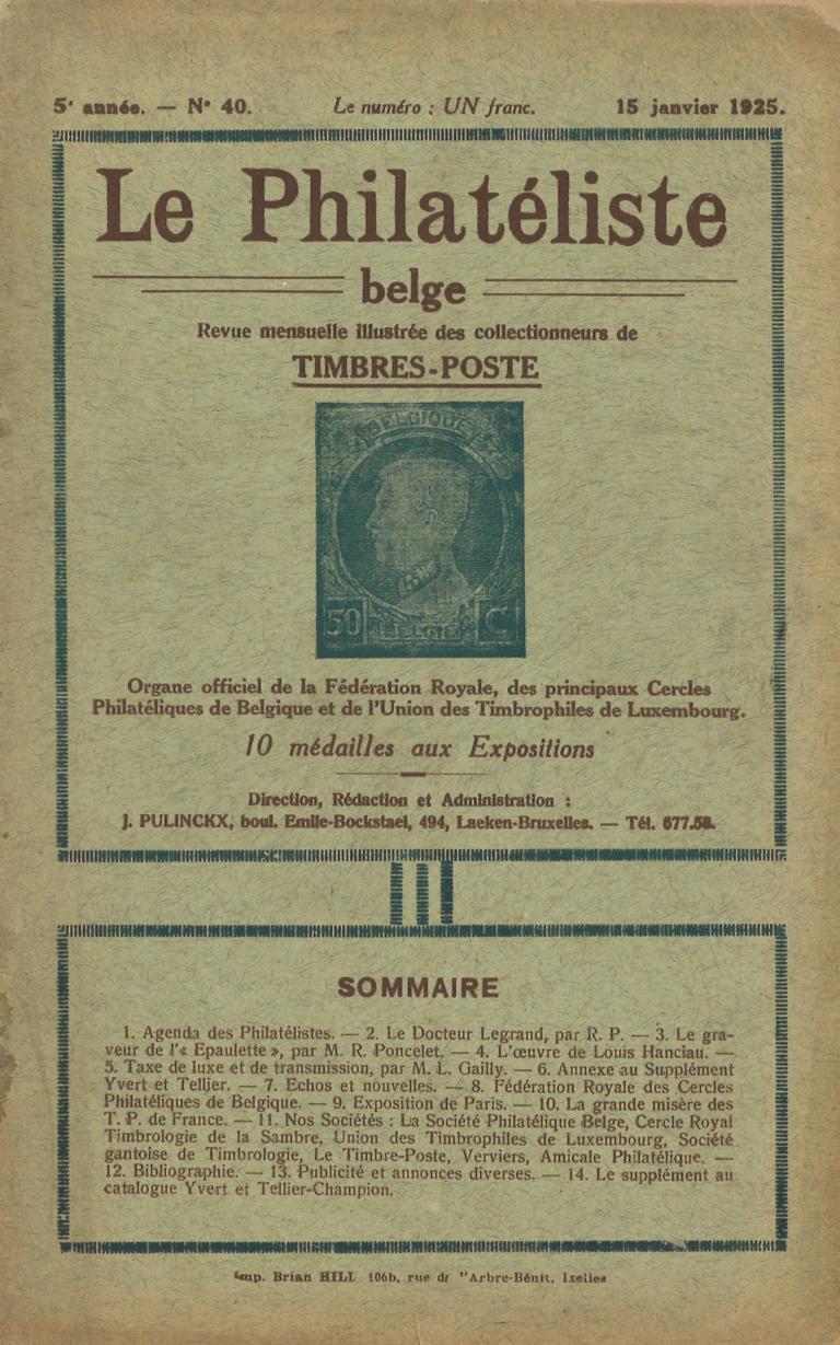 Belgische und französische Zeitschriften, historische Ausgaben, 1879